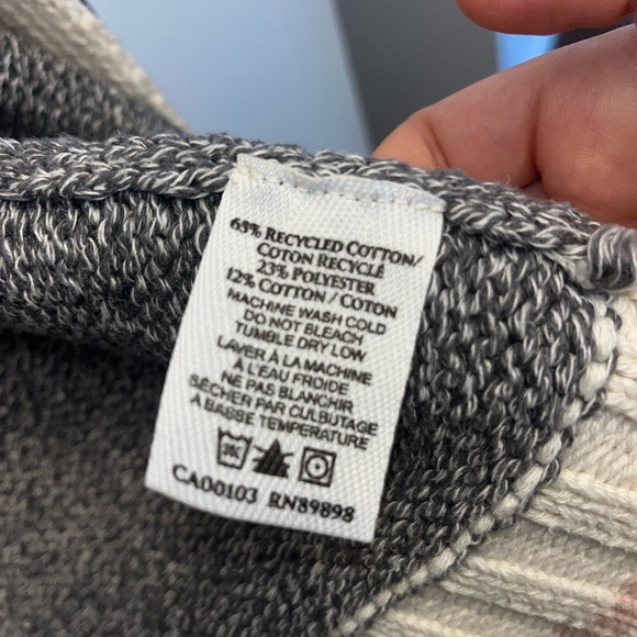 Sock knit Cotton Country chunky knit cardigan size S - Picture 5 of 5